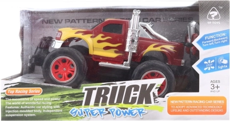 Terénní RC auto 1:16 červené