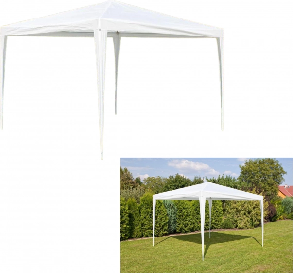 Zahradní párty stan 3x3 m bílý