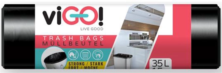Pytle na odpad 35 l VIGO, 15 ks
