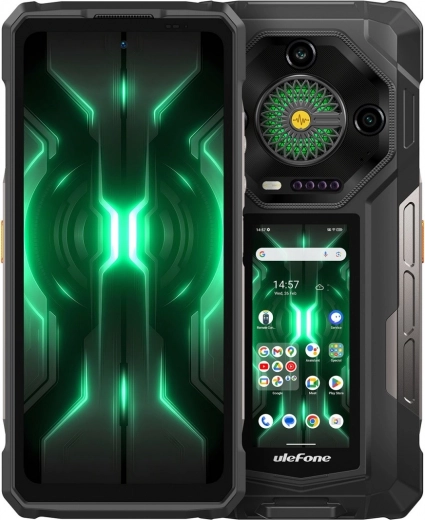 Ulefone Armor 33 Pro 5G odolný dual‑SIM smartphone se zadním displejem