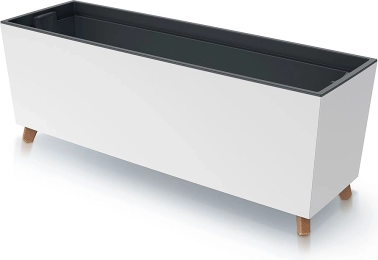 Truhlík s vložkou 77 cm bílý URBI CASE N