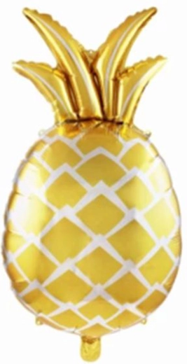Foliový balonek Toro ananas 80 cm