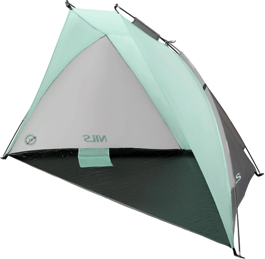 Plážový stan NILS Camp olivový