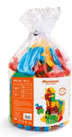 Stavebnice Mlýn, 50 dílů