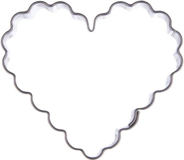 Kovové vykrajovátko srdce 5 cm