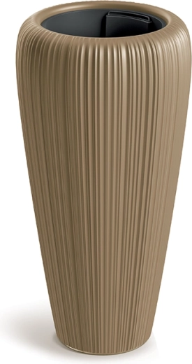 Květináč Orobo v karamelové barvě 39,5 cm
