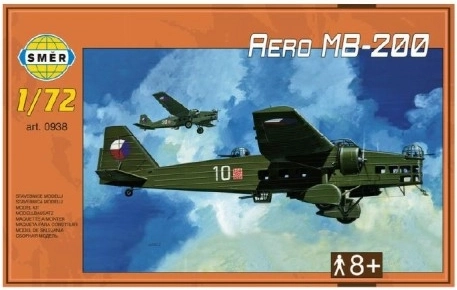 Model letadla Aero MB-200 v měřítku 1:72