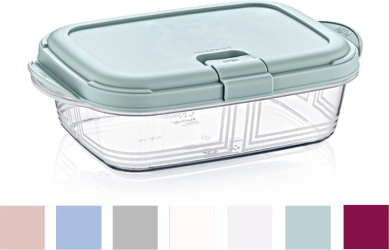 Pojemník na potraviny 1,1 l s push-up víkem HOBBY LIFE