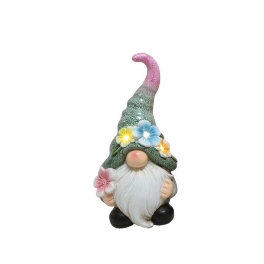 Zahradní skřítek s LED osvětlením – chlapec nebo dívka