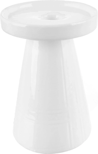 Porcelánový svícen bílý