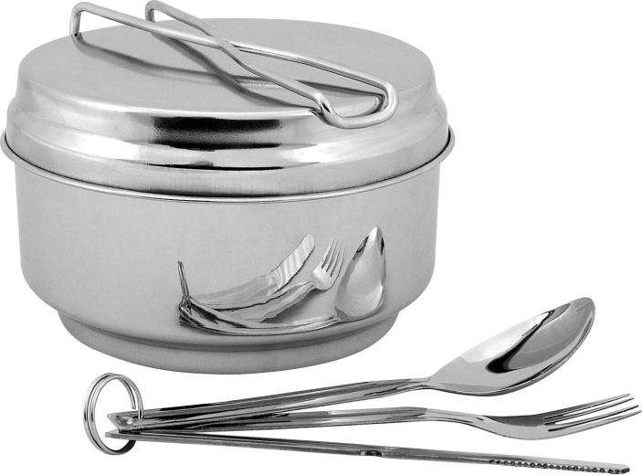 Nerezový kempingový ešus set 7dílný STORE LINE