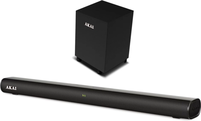 Soundbar Akai 2.1 se subwooferem 80 W RMS