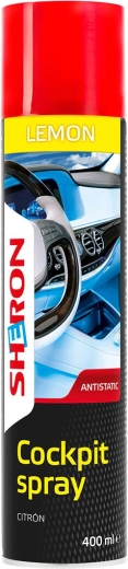 Čistič kokpitu s vůní citronu SHERON 400 ml