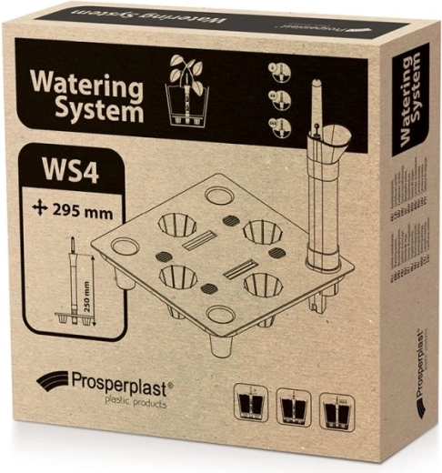 Zavlažovací systém Square 29,5 cm pro květináče Rato Low, Rato Square a Urbi Square