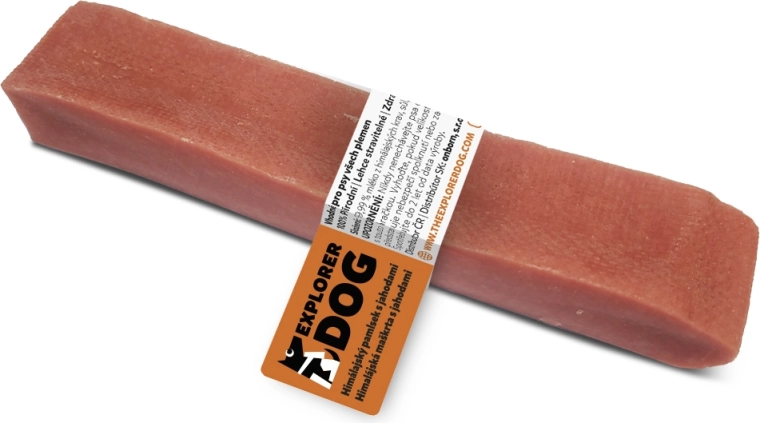 Explorer Dog himálajský dentální pamlsek s jahodami XXL