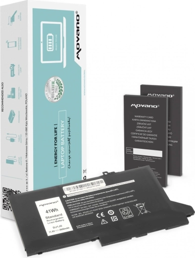 Baterie Movano MYJ96 pro Dell Latitude E7390/E7490 (Li-Ion) - 1 kus