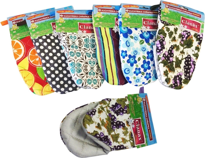 Kuchyňská chňapka s teflonem a magnetem Krokodýl