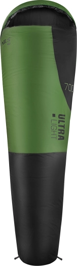 Ultralehký spací pytel NILS Camp černý/zelený