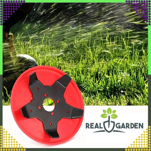 Kotouč pro křovinořez a vyžínač na trávu a plevel – plecí a ořezávací talíř