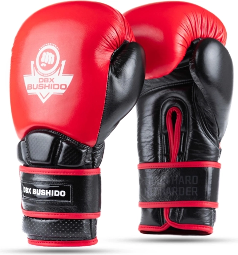 Boxerské rukavice DBX BUSHIDO Warrior červené