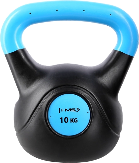 Kompozitový kettlebell 10 kg HMS KPC modrý