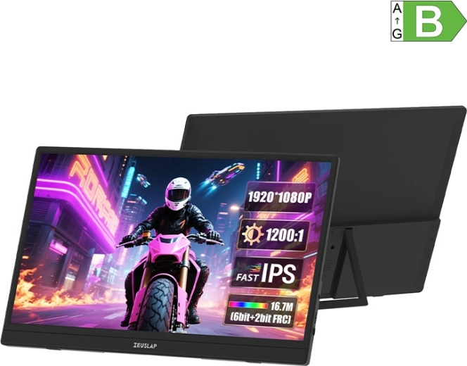 Zeuslap přenosný monitor 15,6" Full HD