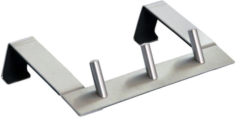 Nerezový věšák na dveře se 3 háčky