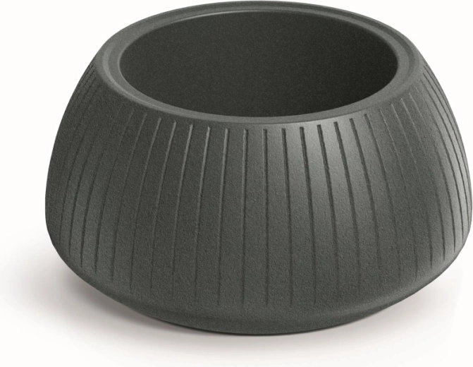 Květináč Coro Bowl 48 cm grafitový