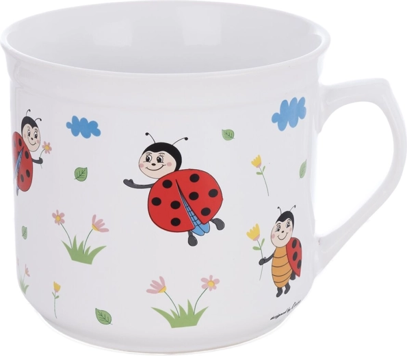 Keramický hrnek vařák beruška 0,5 l