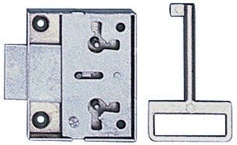 Nábytkový zámek 117/30 s klíčem, pravý/levý