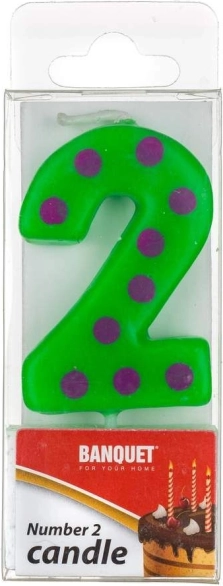 Narozeninová svíčka číslo 2