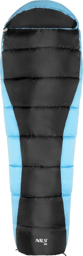 Spací pytel mumie NILS Camp NC2012 černý/modrý