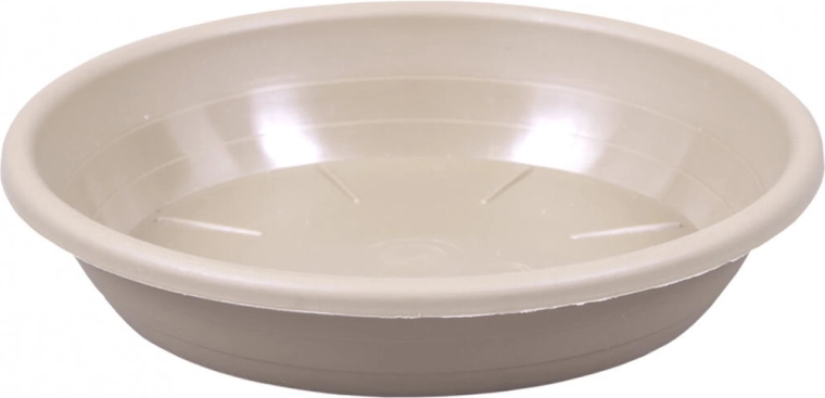 Miska pod květináč Sakura Modern 14 cm světle hnědá