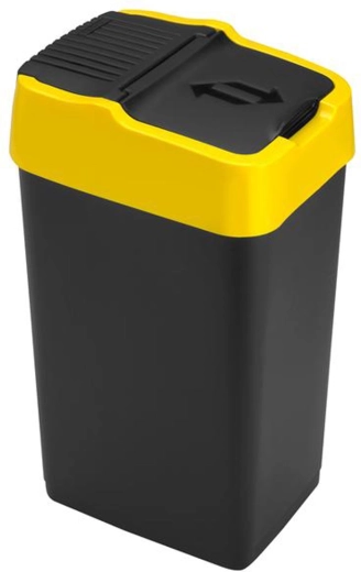 Plastový odpadkový koš HEIDRUN 18 l