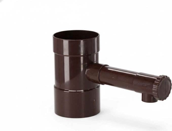 Hnědý sběrač dešťové vody 100 mm