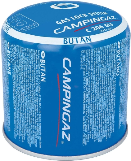 Kartuše Campingaz C206 GLS s bezpečnostním ventilem Gas Lock