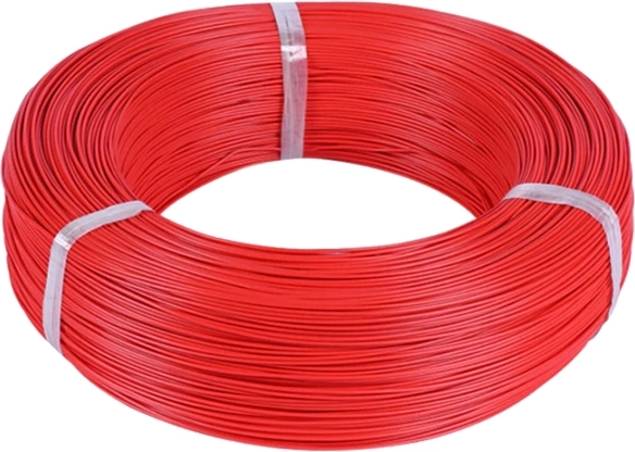 Silikonový napájecí vodič MSP 24AWG 0,2 mm² 1 m červený