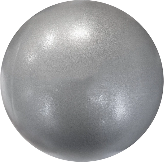Overball rehabilitační míč 20 cm metalická stříbrná - 1 kus