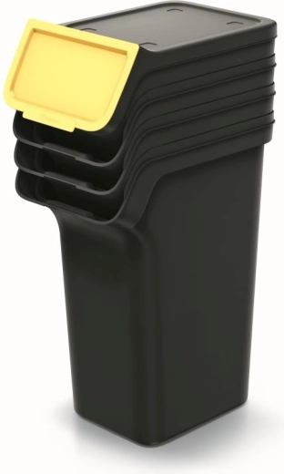 Stohovatelná sada košů na tříděný odpad 4×25 l STACKBOX