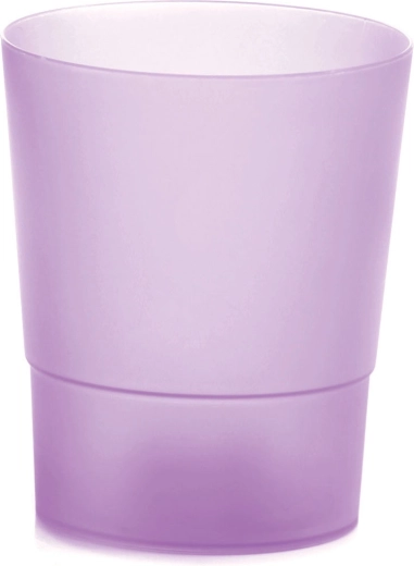 Květináč na orchideje Coubi Orchid 12,5 cm – transparentní fialový