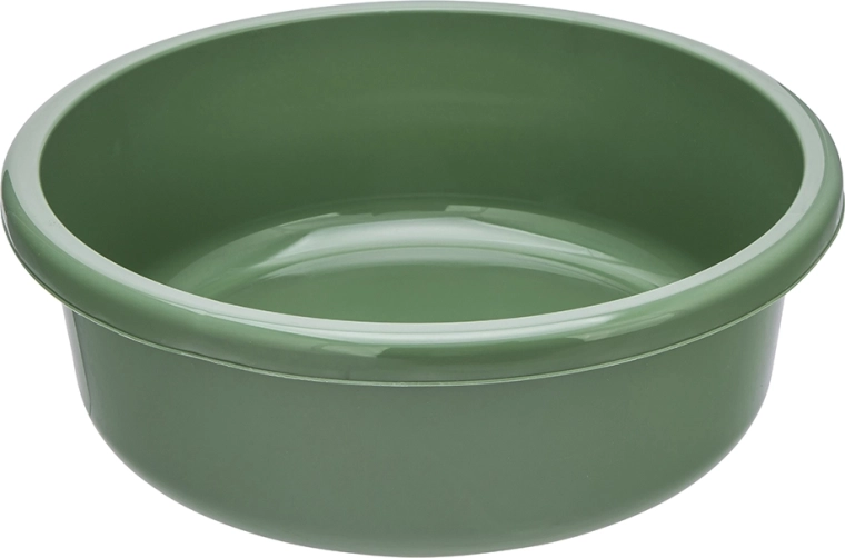 Kulatá kuchyňská mísa 41 cm 13,5 l šalvějově zelená