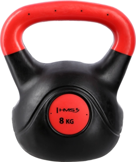 Kompozitový kettlebell HMS KPC 8 kg červený