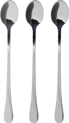 Lžičky na latte Celestra z nerezové oceli, 3 ks