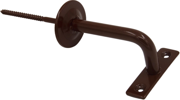 Držák madla schodišťového zábradlí Klasik hnědý