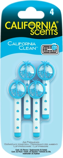 California Scents Vent Sticks osvěžovač vzduchu do ventilace – California Clean