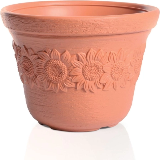 Květináč truhlík Sunny 57 cm cihlový