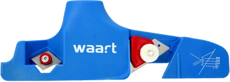 Plastový hoblík na sádrokarton s ocelovými břity