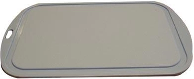 Kuchyňské plastové prkénko 34 × 23 cm, oblé, mix barev