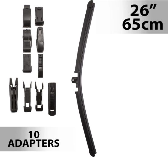 Stěrač Carguard 26"/65 cm s 10 adaptéry