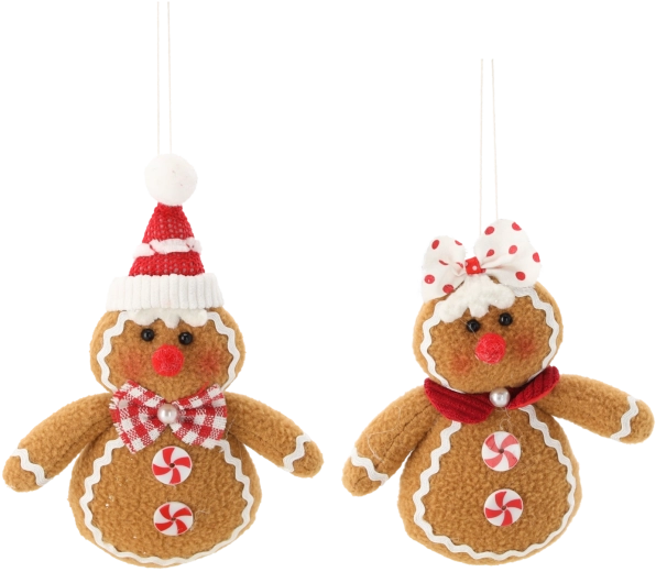 Vánoční perníková figurka chlapce nebo dívky 12 × 4 × 17 cm